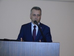 Prezes Zielonogórskiego Rynku Rolno-Towarowego S.A. Tomasz Czajkowski 