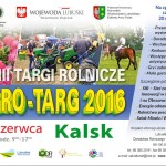 ZAPRASZAMY NA AGRO-TARG 2016 W KALSKU