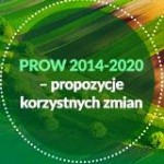 PROW 2014-2020 – PROCEDOWANIE ZMIAN